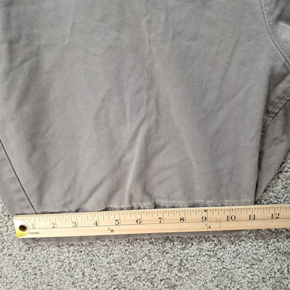 Eddie Bauer Mens Legend Wash Chino Shorts Size 40 Gray Outdoor Casual 7613